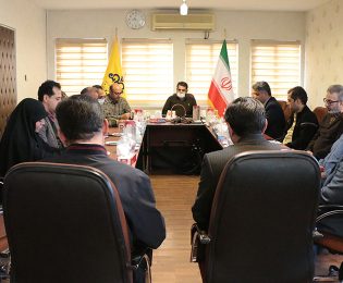نشست گرامیداشت هفته بسیج در شرکت گاز استان قم برگزار شد