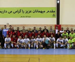 مسابقات گروه سه لیگ فوتسال بسیج شرکت ملی گاز ایران در قم برگزار شد