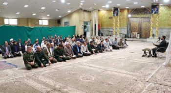 مراسم غبارروبی از گلزار شهدای قم
