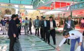 مراسم غبارروبی از گلزار شهدای قم