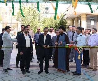 افتتاح نمایشگاه دفاع مقدس