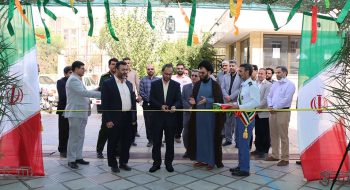 افتتاح نمایشگاه دفاع مقدس