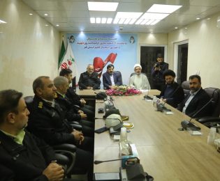حضور مدیرعامل شرکت گاز استان در مراسم بزرگداشت روز شهید 